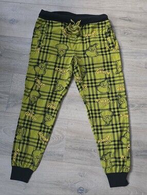 Universal Studios The Grinch Plaid Pajama Pants